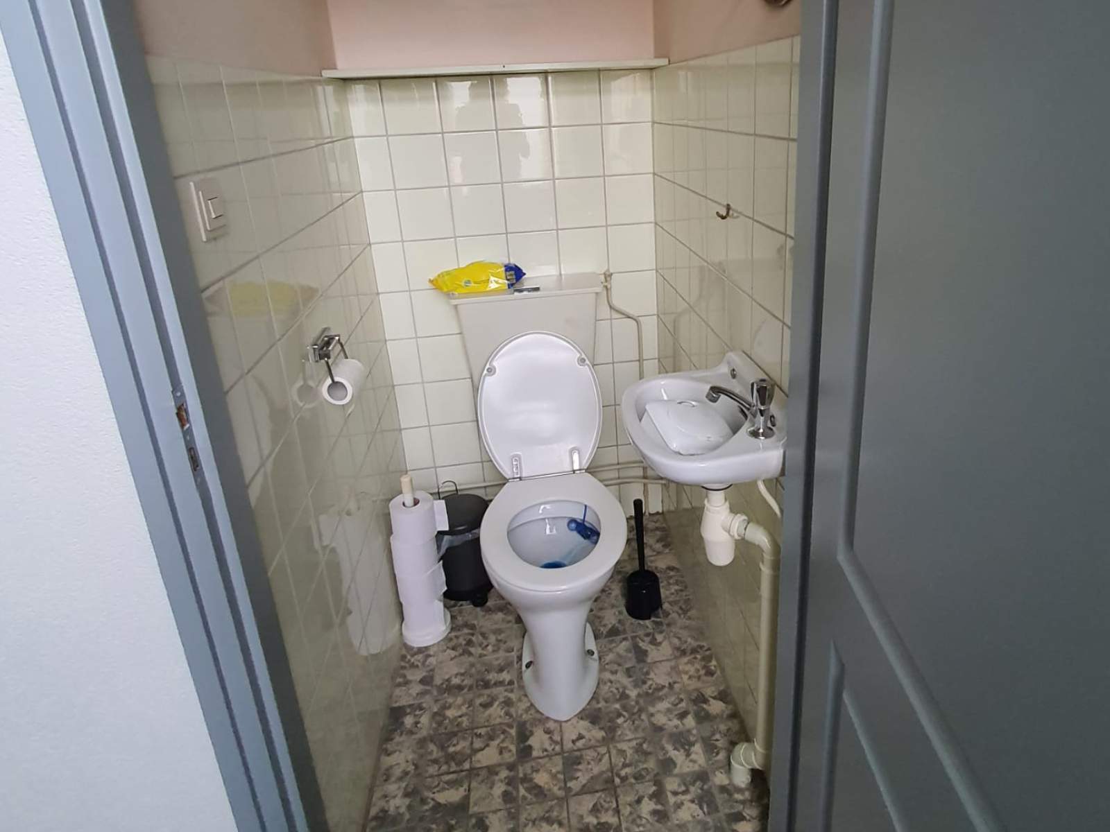 toilet verbouwing voor
